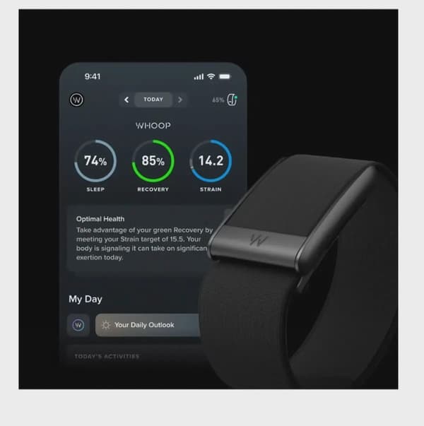 WHOOP One – 12-Month Membership – 5.0 Health and Fitness Wearable