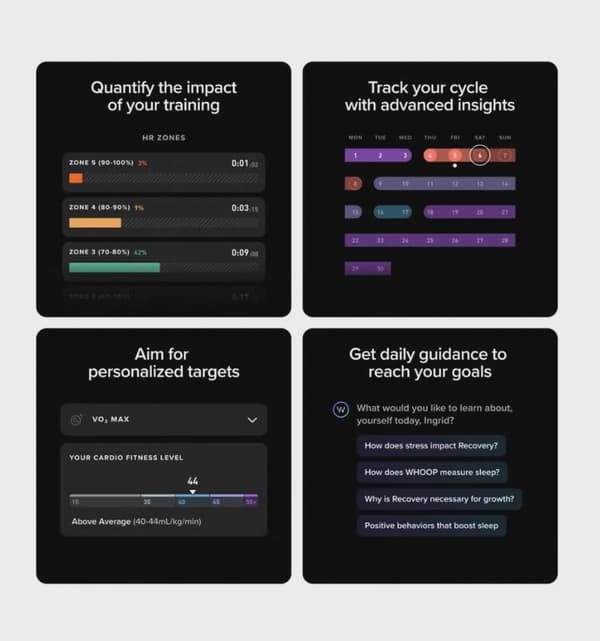 WHOOP One – 12-Month Membership – 5.0 Health and Fitness Wearable