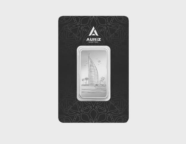 Auriz Mint 100g Fine Silver Bar