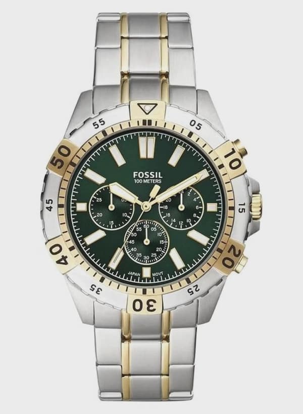 Fossil Men's Garrett Chronograph Watch FS5622 - 44 mm - Silver