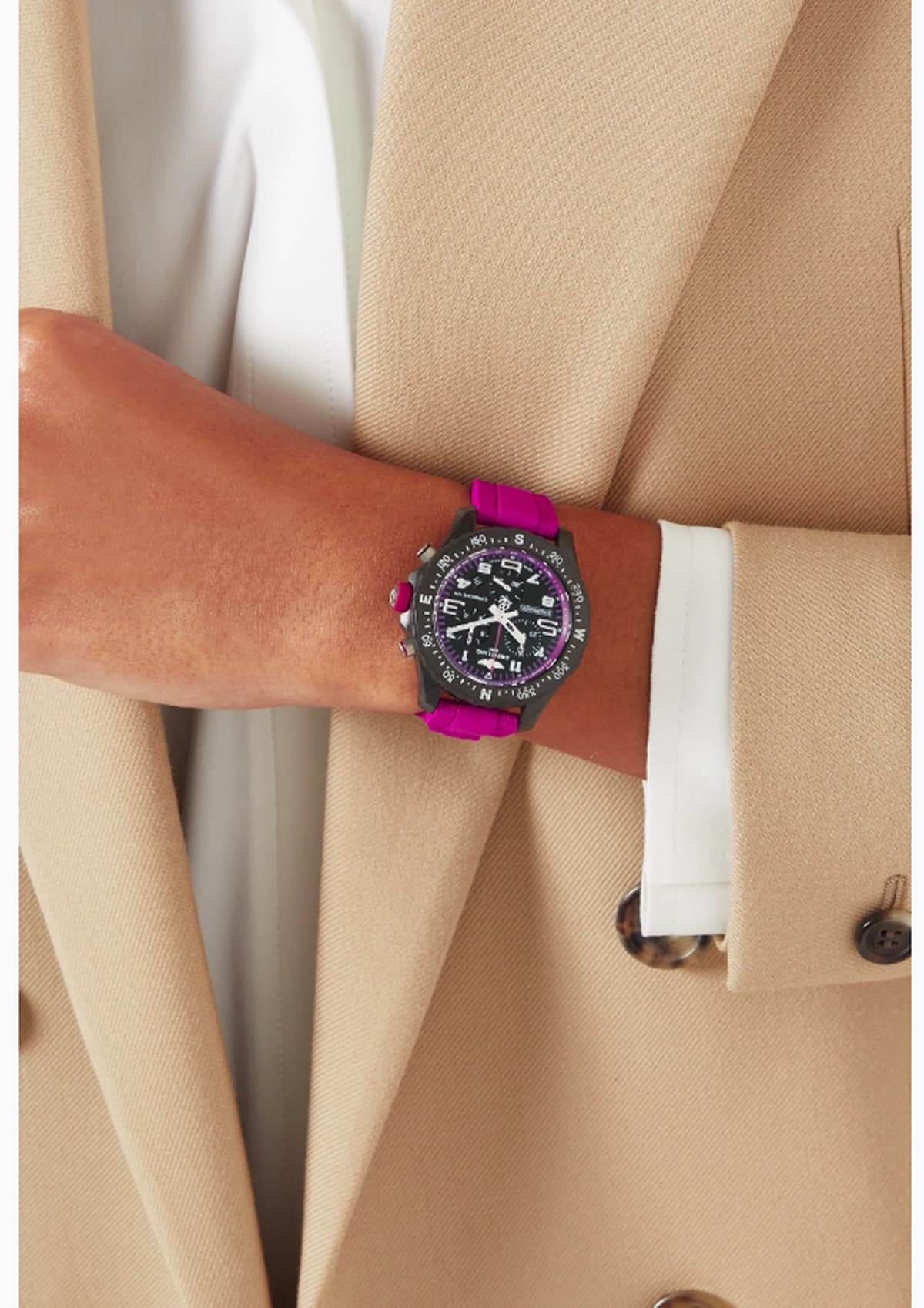 Breitling Endurance Pro | 38mm Chronometer - Purple Strap | Condition: New | Year of production 2024 | Original box | Original papers-3-3