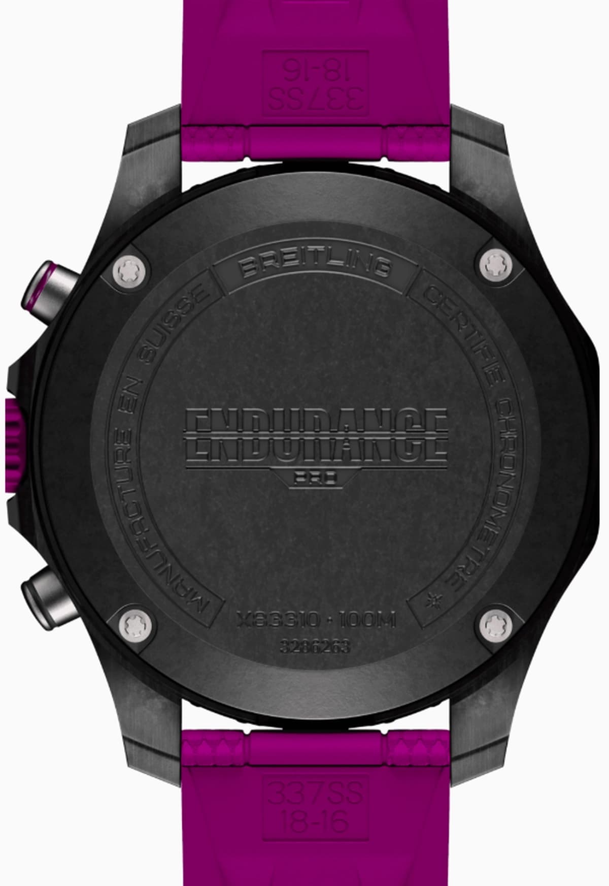 Breitling Endurance Pro | 38mm Chronometer - Purple Strap | Condition: New | Year of production 2024 | Original box | Original papers-4-4