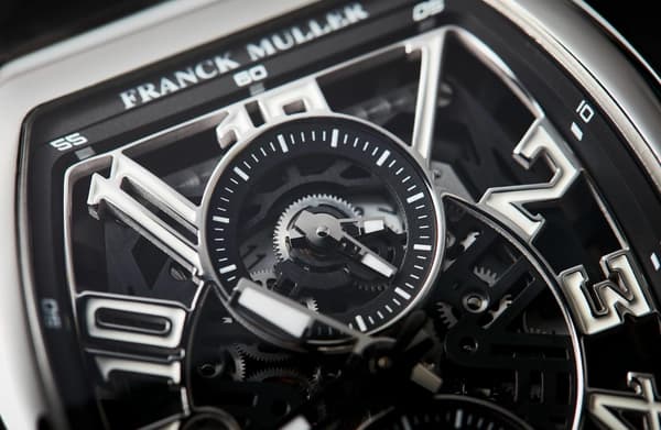 Franck Muller Master Banker Skelton 45mm Steel Case with Leather | Condition: New | Year of production 2026 | Original box | Original papers