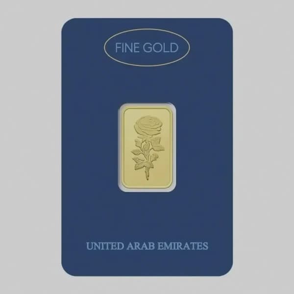 Dubai Gold 10 Grams Pure 999.9 Fine Gold Bar