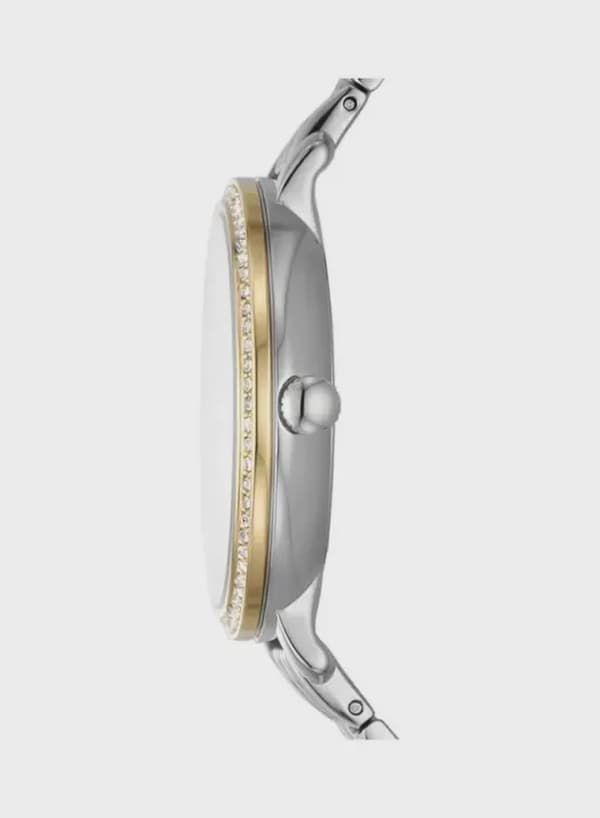 Fossil Women's Jacqueline Round Shape Analog Stainless Steel Wrist Watch ES5166 - 36mm