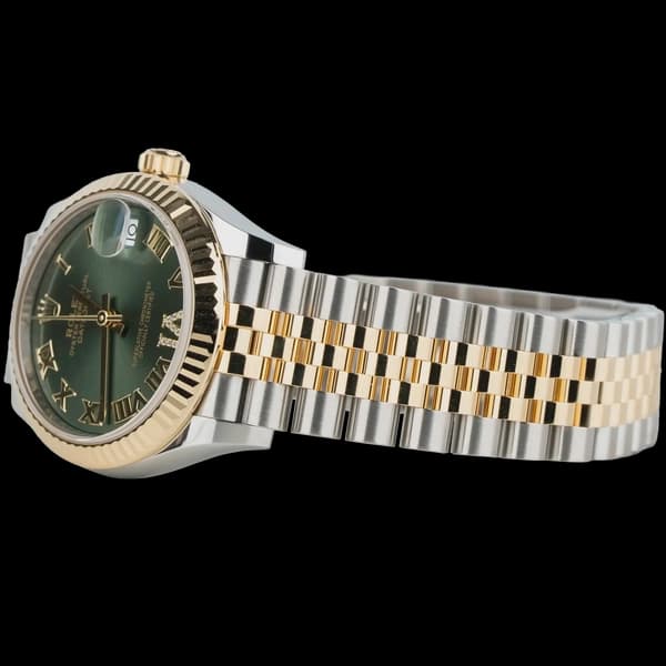 Rolex Datejust 31 | Green Roman VI Diamond Dial 31mm | Condition: New | Year of production 2025 | Original box | Original papers
