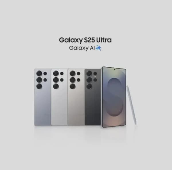 Samsung Galaxy Galaxy S25 Ultra AI Dual SIM Titanium Grey 12GB RAM 256GB 5G - Middle East Version
