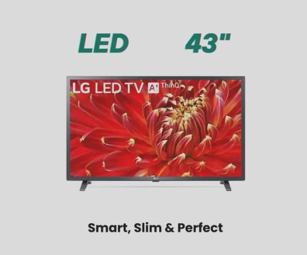 LG 43-Inch 43LM6370 Full HD Smart LED TV | LG webOS Smart TV with ThinQ AI | Active HDR | DTS Virtual:X | Ideal TV for Bedroom, Small Apartments And Kids Room | 43LM6370PVA Black
