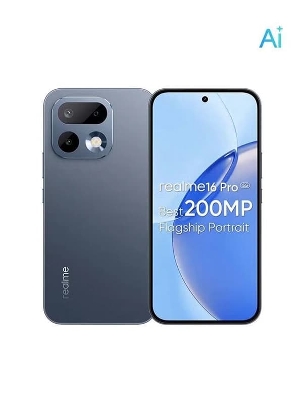 Realme 16 Pro 5G Dual SIM 12GB RAM 256GB Pebble Grey - International Version