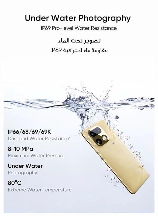 Realme 16 Pro 5G Dual SIM 12GB RAM 256GB Pebble Grey - International Version
