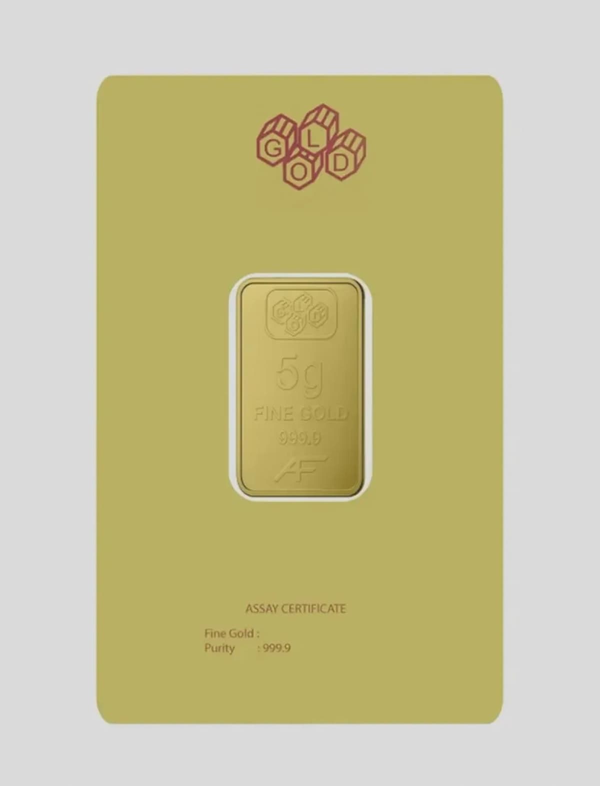 24K Gold Bar 5 gram Gold Bar Al Fardan UAE (999.9% Pure Gold)-2-2