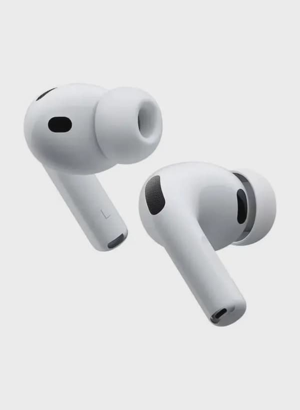 Apple AirPods Pro 3 Wireless Earbuds, Bluetooth Headphones, Active Noise Cancellation, Hearing Test, Hearing Aid,Hearing Protection features, Heart rate sensing during workouts, Live Translation, High-Fidelity Sound, H2 Chip, USB-C Charging - White