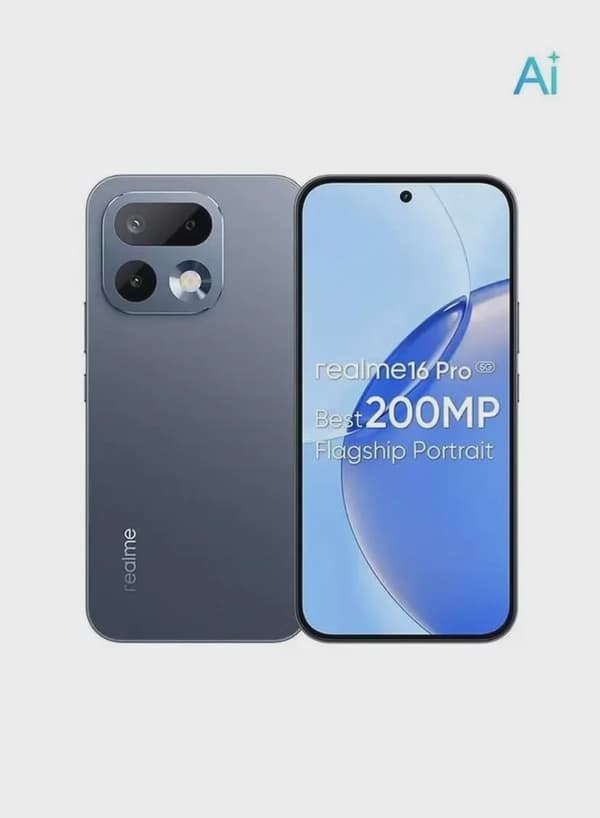 Realme 16 Pro 5G Dual SIM 12GB RAM 256GB Pebble Grey - International Version
