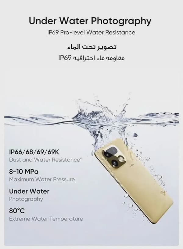 Realme 16 Pro 5G Dual SIM 12GB RAM 256GB Pebble Grey - International Version