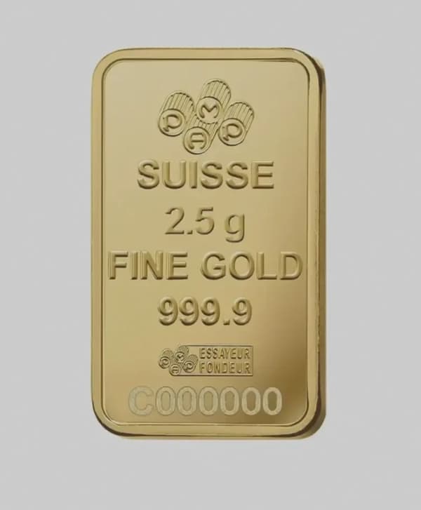 PAMP 24KT - 2.5g Suisse Pamp