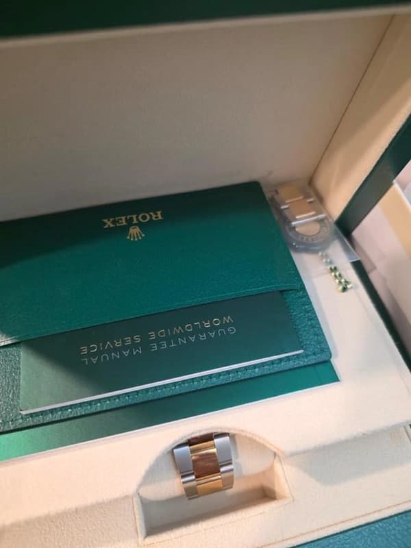 Rolex Datejust 36mm Wimbeldon Yellow Gold and Steel 126233 | 2023 | Like New | Original Box and Paper