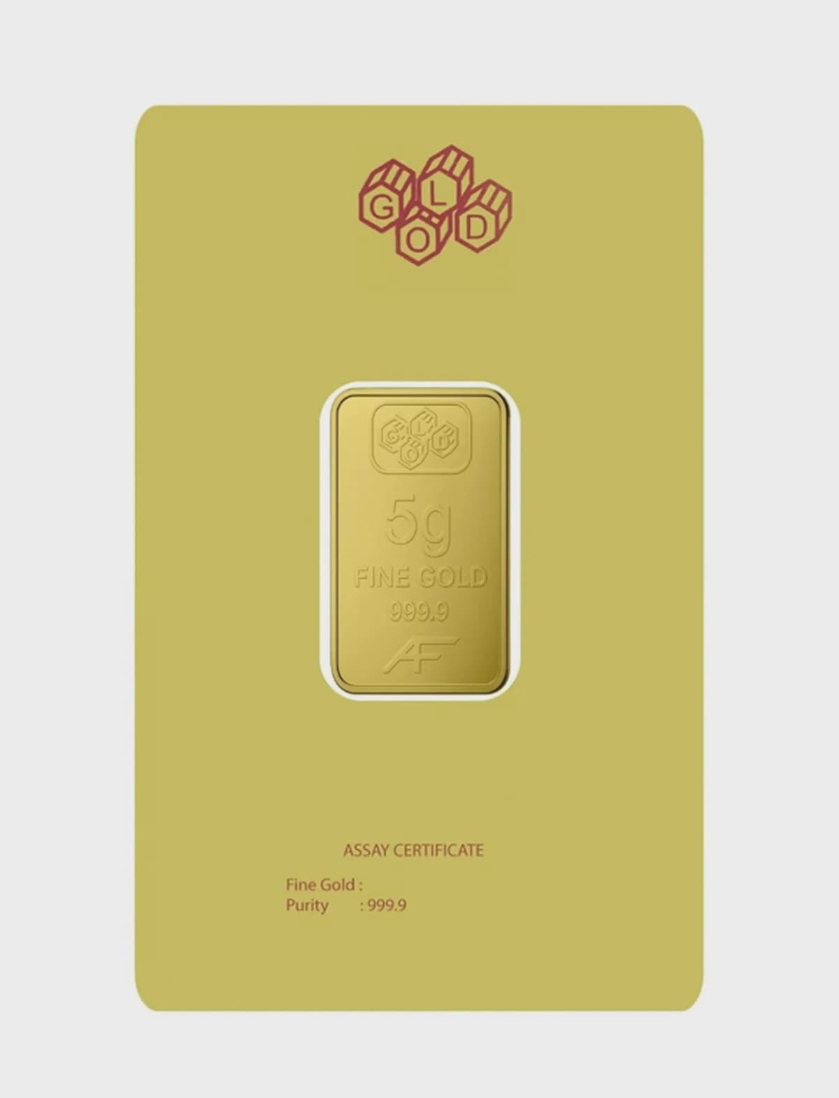 24K Gold Bar 5 gram Gold Bar Al Fardan UAE (999.9% Pure Gold)-2-2