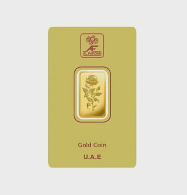 Al Fardan 24 Karat (999.9) 20grams Gold Bar - Variable Design