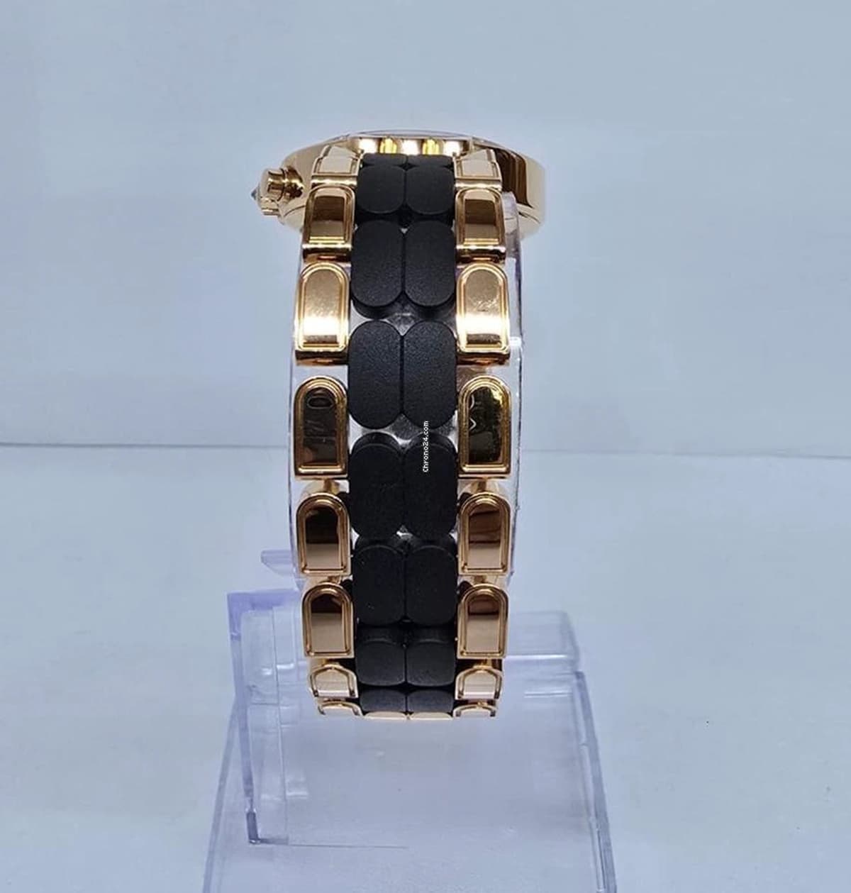 Harry Winston | Rose Gold with Chrono Black Dial with Diamond Paved Chrono | Condition: Like new & unworn | Year of production 2018 (Approximation) | Original box | No original papers-2-2