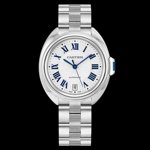 Cartier Clé de Cartier | Silver Dial Full Steel | Used (Very good) | Year of production 2015 (Approximation) | No original box | No original papers